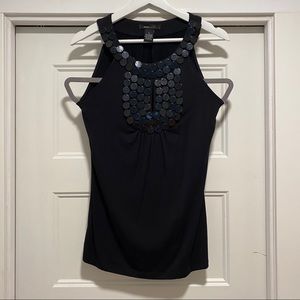 🖤 BCBG black sleeveless top